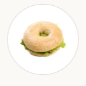 Fresh Bagel Burger